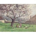 Rolleboise, Jardin Au Printemps - Maximilien Luce