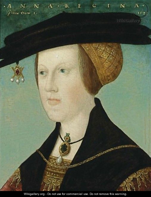 A Portrait Of Anne Of Hungary (1503-1547), At The Age Of 20 - (after) Hans Maler