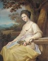 Portrait Of The Hon. Anne Seymour Damer As Ceres - Angelica Kauffmann