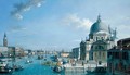 A Procession Of The Doge And His Entourage Entering The Church Of Santa Maria Della Salute On The Grand Canal, Venice - William James
