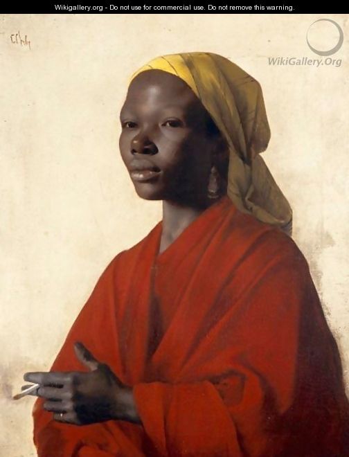 Sudanese Beauty - Leopold Carl Muller