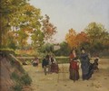 Promenade Au Jardin - Paul-Emile Berton