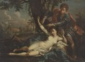 Aminta Rescues Sylvia - (after) Francois Boucher