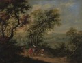 Landscape With Figures - Adriaen Frans Boudewijns