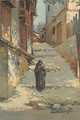 Street Scene - Richard Karlovich Zommer