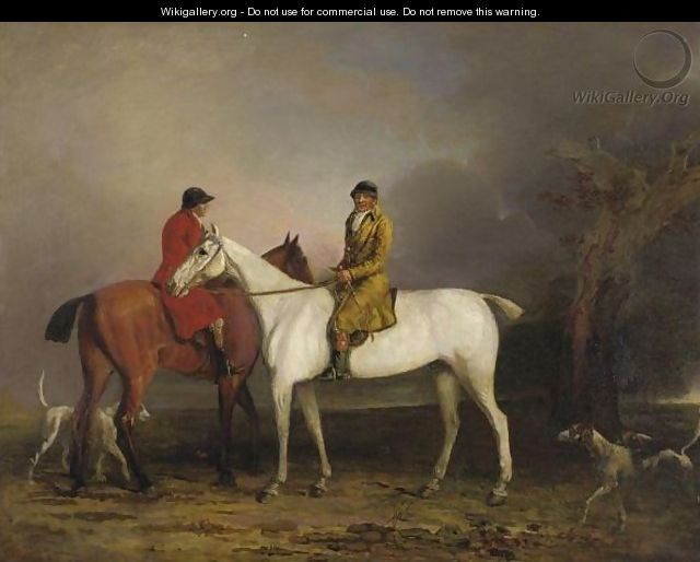 Thomas Oldacker Out Hunting - (after) Benjamin Marshall
