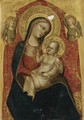 Madonna And Child With Two Angels - Bicci Di Lorenzo