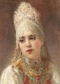 Boyarina - Konstantin Egorovich Egorovich Makovsky