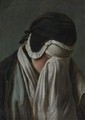 Portrait Of A Young Girl, Hiding Her Eyes - (after) Pietro Antonio Rotari