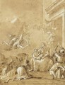 The Education Of The Virgin - Giovanni Domenico Tiepolo