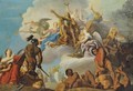 The Battle Of Almanca Or The Battle Of Villaviciosa - Henri Antoine de Favanne