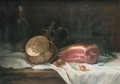 Still Life With Ham - Antoine Vollon