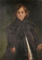 Portrait Of A Child - Alfred Dehodencq