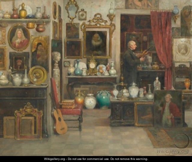 The Antique Dealer - Cesare Vianello