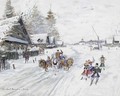 Russian Winter - Konstantin Alexeievitch Korovin