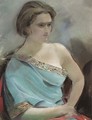 Portrait Of A Lady - Sergei Vasil'evich Chekhonin