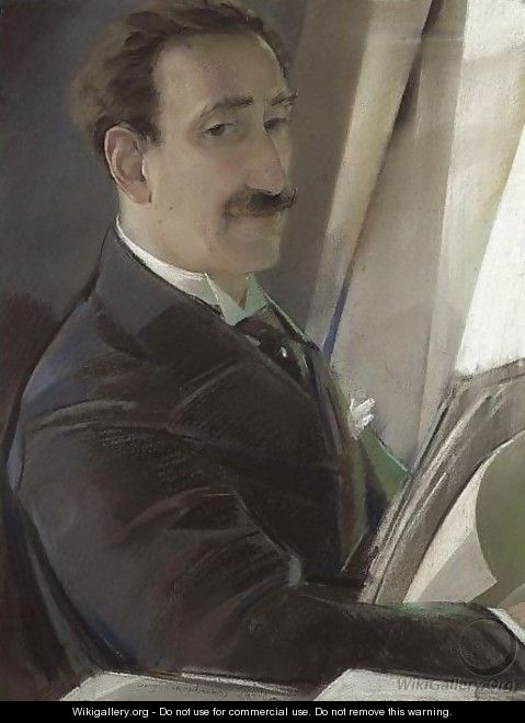 Portrait Of An Elegant Gentleman - Sergei Vasil