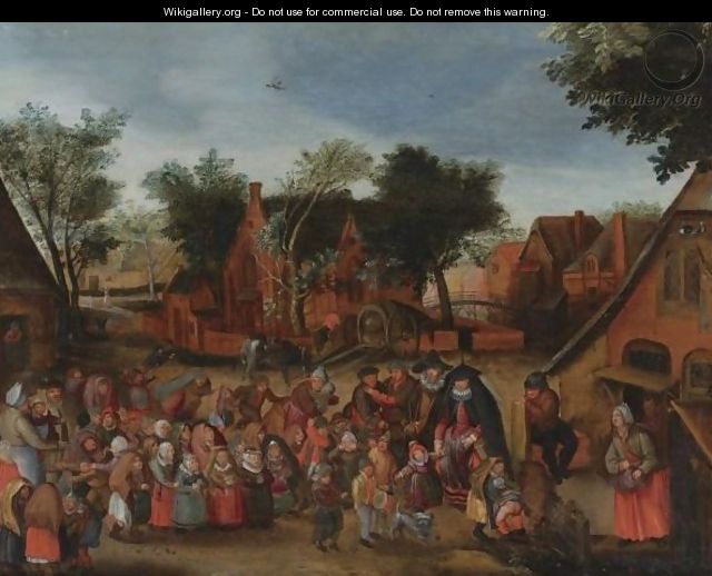 Feast Of The Children - (after) Pieter The Younger Brueghel