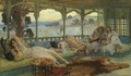 Le Silence Du Soir Alger - Frederick Arthur Bridgman