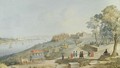 The Golden Horn And The Marmara Sea From The Uskudar Heights - Michel-Francois Preaulx
