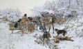 A Winter Hunt - Jaroslav Friedrich Julius Vesin