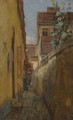 Old Courtyard In Vienna-Erdberg - Tina Blau