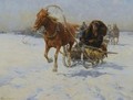 Sleigh Ride 2 - Alfred Wierusz-Kowalski