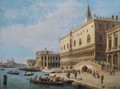 View Of The Palazzo Ducale, Venice - Luigi Querena