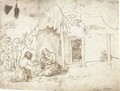 L'Adorazione Dei Pastori - (after) Domenico Campagnola