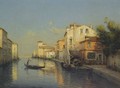 Gondole Sur Un Canal A Venise - Antione Bouvard