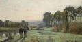 La Machine De Marly A Bougival - Camille Pissarro