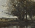 Souvenir Des Dunes De Scheveningue - Jean-Baptiste-Camille Corot
