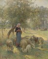 The Gentle Shepherdess - Luigi Chialiva