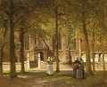 By The Church In Kapellen, Zeeland - Johannes Christiaan Karel Klinkenberg