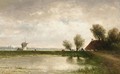 A Polder Landscape - Johannes Gijsbert Vogel