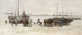 Bomschuiten On The Beach - Anton Mauve