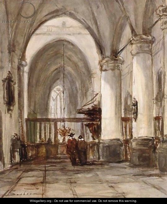 A Church Interior 4 - Johannes Bosboom