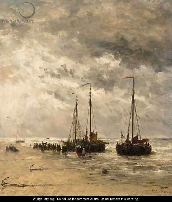 Bomschuiten - Hendrik Willem Mesdag
