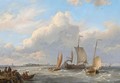 Shipping Off The Dutch Coast - Hermanus Koekkoek