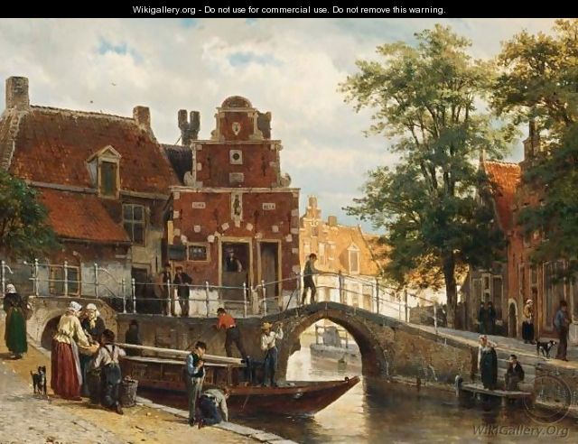 A View Of Franeker With The 