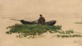 A Man In A Rowing Boat - Paul Joseph Constantine Gabriel