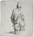 Polander Standing With Arms Folded - Rembrandt Van Rijn