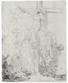 Descent From The Cross A Sketch - Rembrandt Van Rijn