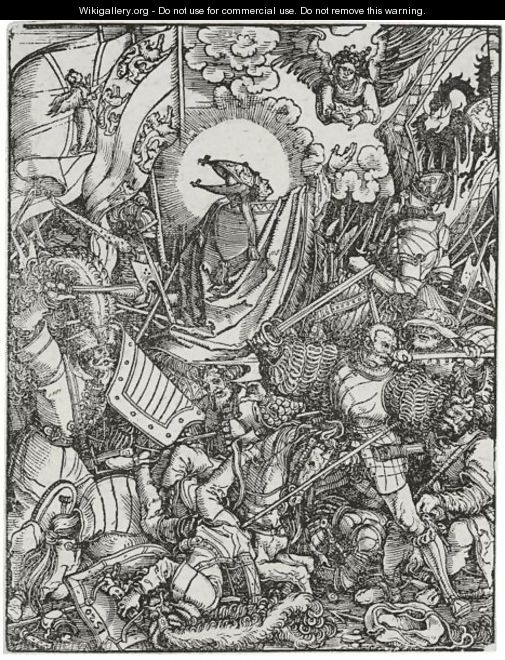 The Battle Of St. Ulrich - Hans, the elder Burgkmair