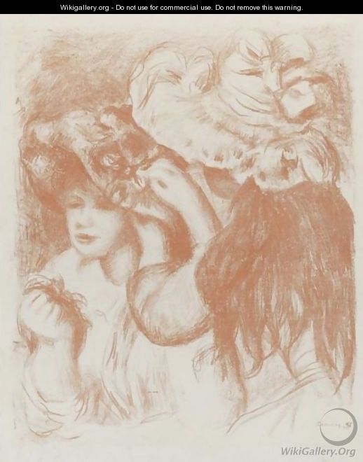 Le Chapeau Epingle - Pierre Auguste Renoir