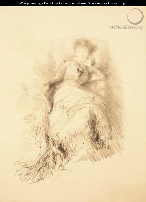 Study of woman - James Abbott McNeill Whistler
