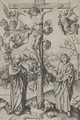 The Crucifixion With Four Angels - Martin Schongauer