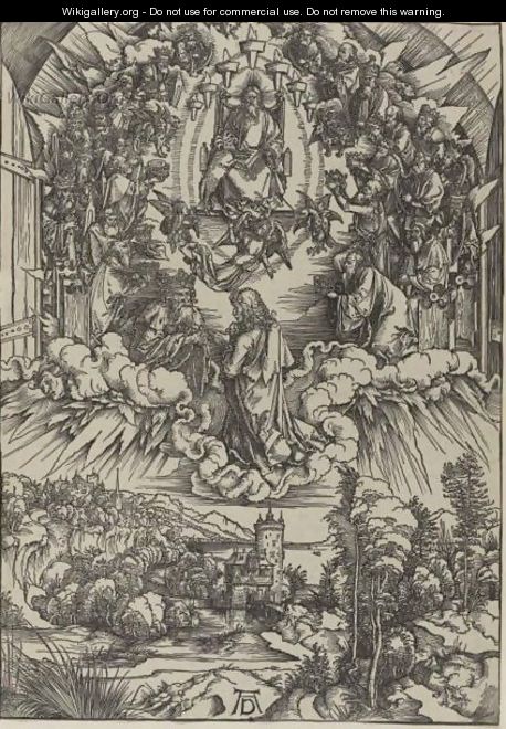 St. John Before God And The Elders - Albrecht Durer