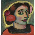 Spanierin (Spanish Woman) - Alexei Jawlensky