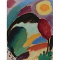 Variation Mit Sonne (Variation With Sun) - Alexei Jawlensky